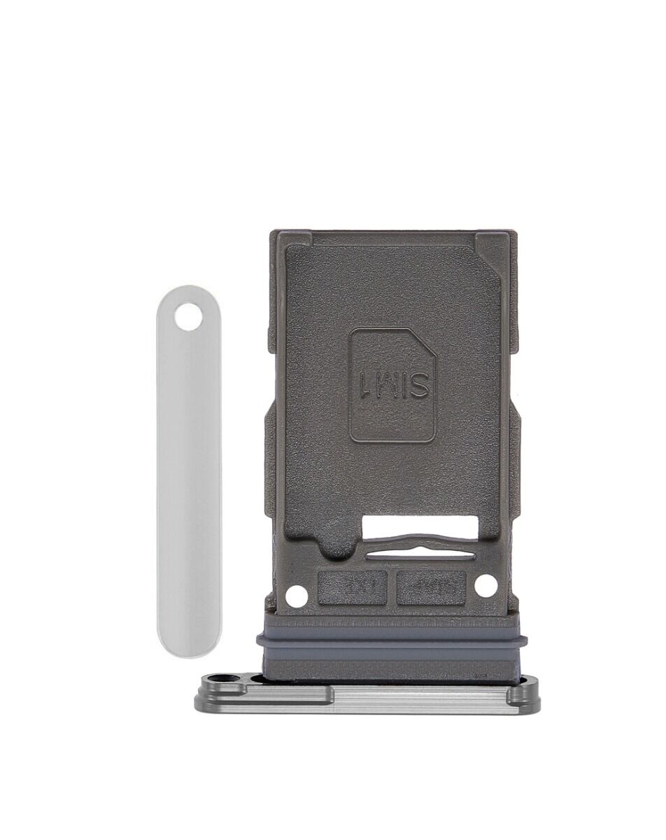 Single SIM Card Tray for Samsung Galaxy S24 / S24 Plus-Marble Grey Single SIM Card Tray for Samsung Galaxy S24 / S24 Plus-Marble Grey